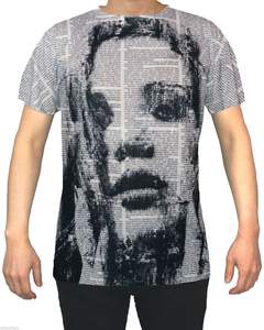 2023 nouveau look t-shirt graphique à sublimation imprimé pour hommes - Product Image 3