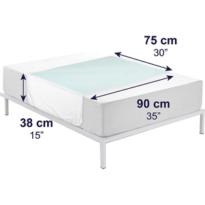 ผ้าปูที่นอนสำหรับผู้ใหญ่แบบซักและนำกลับมาใช้ใหม่ได้ K40037 90ซม. - Product Image 1