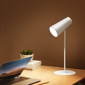 Lampe de table LED portable sans fil rechargeable à intensité variable, style minimaliste, personnalisable, pour chambre à coucher, avec fonction coucher de soleil - Product Image 1