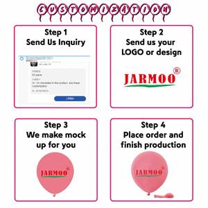 Ballons personnalisés avec logo imprimé, en latex, pour décorations de mariage, d'anniversaire, publicitaires, forme ronde, grand format, ballons de fête personnalisés - Product Image 4
