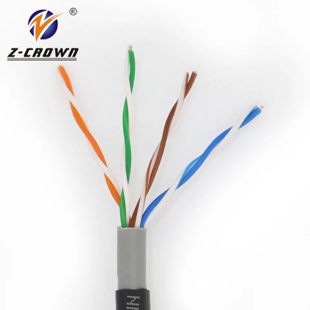 Lan shielded outdoor 2 dual stp cat6 cable Network Cables