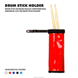 Bolsa para <span class=keywords><strong>baquetas</strong></span> al por mayor con <span class=keywords><strong>baquetas</strong></span> 5A, 6 <span class=keywords><strong>colores</strong></span>, soporte Universal para <span class=keywords><strong>baquetas</strong></span> con Clip, bolsa colorida <span class=keywords><strong>de</strong></span> cuero para <span class=keywords><strong>baquetas</strong></span> - Product Image 3