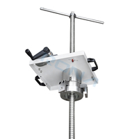 Appareil de cisaillement à palette pour essai de cisaillement croisé des sols, instrument de test de cisaillement à palette sur site pour l'essai de résistance au cisaillement des sols
