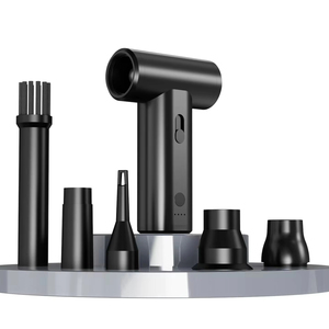 Không Dây Điện Khăn Lau Bụi Sạch Đa Chức Năng Không Khí Khăn Lau Bụi Súng Mini Turbo Máy Bay Phản Lực Quạt Máy Tính Làm Sạch Nén Không Khí Khăn Lau Bụi - Product Image 1