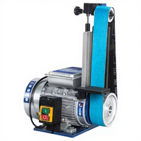 2 "x 36" 1.5KW Meuleuse d'établi industrielle Polisseuse Ponceuse électrique Ponceuse verticale à bande bois métal Outils électriques Mini ponceuse