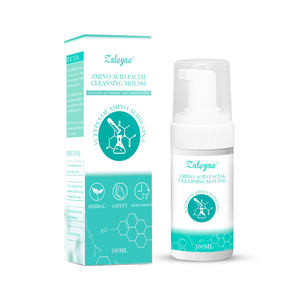 Mousse detergente viso agli aminoacidi Zaleyae, controllo del sebo, pulizia profonda, rimozione degli acari, idratante, detergente schiumogeno per il viso. - Product Image 3