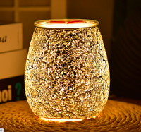 Brûleur de cire électrique en mosaïque fait à la main, meilleure vente, brûleur d'huile parfumée pour l'intérieur et la maison