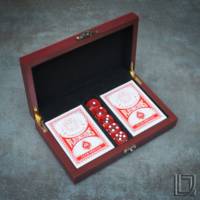Cartes de jeu de Poker imprimées en papier, Design Standard personnalisé, tours de magie de luxe, noyau allemand marqué