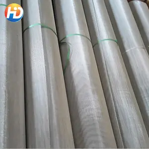 Woven Iron Wire Electro Galvanized Closed Edge Square Wire Mesh