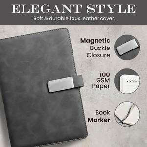 Wholesale Cheap Imitation Leather Souvenir Gift <b>Notepad</b> with Custom LOGO <b>A5</b> <b>Notepad</b> Metal Buckle Notebook with Custom LOGO - Product Image 2