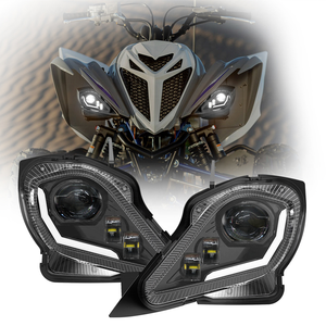 Phare LED homologué DOT E-Mark MS-YMHD0622YFZ pour YFZ450, pour Yamaha <span class=keywords><strong>Raptor</strong></span>, pour Yamaha ATV Wolverine, accessoires d'éclairage pour VTT - Product Image 1