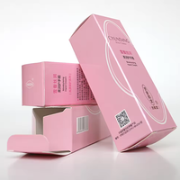 Boîte d'emballage en papier pour cils cosmétiques de stratification personnalisée boîte en carton de papier pour crème pour le visage de soins de la peau impression
