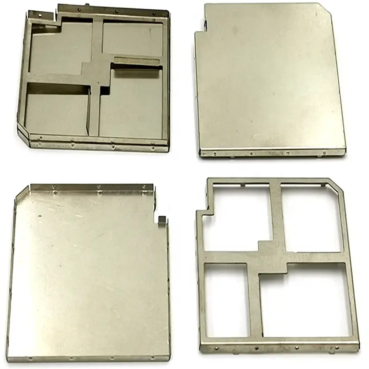 Custom SPTE parti metalliche EMI RF materiale schermatura può schermatura custodia telefoni cellulari parti per PCB