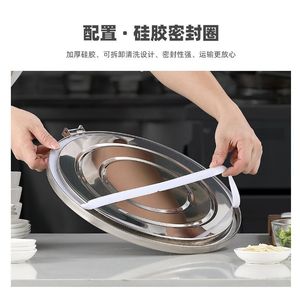 Contenedor Aislado de Acero Inoxidable de 10L, Gran Capacidad, Grado Alimenticio, para Cocinar Arroz, Papillas, Leche de Soya, Uso Comercial - Product Image 5