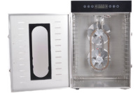 Draagbare huishoudelijke voedseldroger - Elektrische thermische droogapparatuur met 16 laden voor fruit, chili, champignons, cassave, vlees en zeevruchten