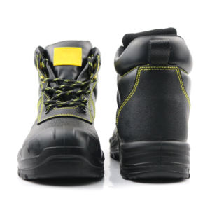 أحذية سلامة رجالية جلد S3 مقاومة للماء سهلة الارتداء بمقدمة فولاذية، أحذية عمل صناعية للرجال بمعايير OEM - Product Image 6