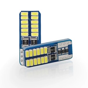Feux de stationnement LED pour voiture, éclairage intérieur, lumières décoratives, T10 W5W, 194 168 3014, décodage 24 lumières - Product Image 3
