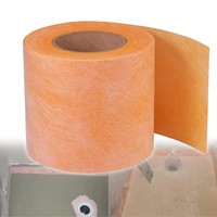 Membrane d'étanchéité en tissu PP PE, membrane de découplage, membrane de douche pour sous-couche de carrelage, revêtement de sol, salle de bain, sauna