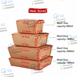 Contenedores de comida desechables automáticos para llevar, caja de papel, máquina formadora de Bento, cajas de hamburguesas para llevar, máquina para hacer fiambreras - Product Image 5