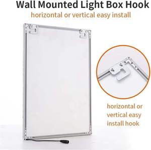 Custom Magnetic Snap Frame Slim Light Box <b>LED</b> Backlit Menu Lightbox Indoor Retail Store Illuminated Poster Display <b>Sign</b> - Product Image 4