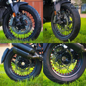 Jeu de jantes à rayons en alliage d'aluminium forgé pour moto tout-terrain, avant et arrière, pour BMW R1300 GS BMW R1300 GS ADV - Product Image 6