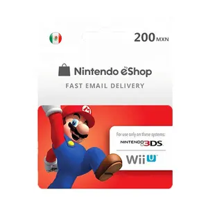 Tarjeta de regalo para Nintendo 200 / 700MXN EShop MX
