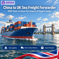 Agent maritime Chine-Royaume-Uni, fret maritime FCL, transitaire porte-à-porte, services logistiques DDP pour le transport de marchandises import-export