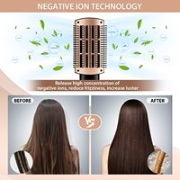 Sèche-cheveux et brosse coiffante ionique électrique 5 en 1 avec technologie céramique pour usage domestique et professionnel