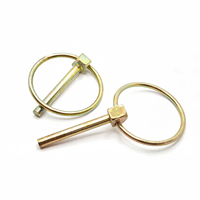 Goupille de verrouillage haute résistance avec clip en acier au carbone et goupille de sécurité pour emballage carton M1.5-M25