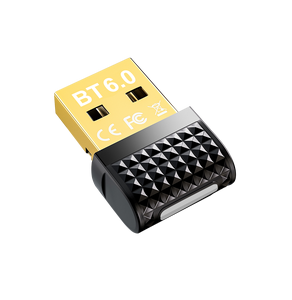 <strong>USB</strong> <strong>Bluetooth</strong> <strong>Adapter</strong> for PC 6.0 Dongle Receiver with EDR &amp; BLE Plug &amp; Play Works with Headphone/Keyboard/Mouse/Speaker/Printer - Product Image 3
