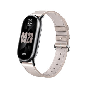สายรัดข้อมือหนังสำหรับ Xiaomi <span class=keywords><strong>Mi</strong></span> band 9 8 NFC อุปกรณ์เสริมกีฬาไนลอน smartwatch สายรัดข้อมือสาย Correa - Product Image 4
