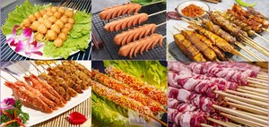 Máquina de fabricación de pinchos de rendimiento superior, máquina de parrilla de pinchos Shawerma, máquina automática de pinchos para barbacoa - Product Image 6