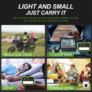 Estación de Energía Portátil Newsmy N7576 180000mAh PD100W 700W con Panel Solar, Carga Inalámbrica y Linterna para Camping al Aire Libre, UE - Product Image 3