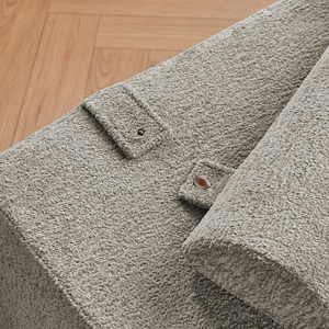 ผ้ากำมะหยี่อัดแน่นแบบทันสมัยกลางศตวรรษหนึ่งที่นั่งนอนโซฟาหมอนสำหรับห้องนั่งเล่นห้องนอนห้องพัก - Product Image 4