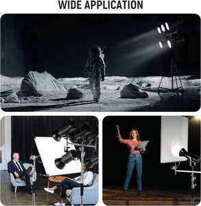 <span class=keywords><strong>NEEWER</strong></span> UA005 C Soporte/soporte de luz 16mm Baby Stud 28mm para trípode para Baby Triple Header Boom Arm 5/8 \ "Pins 1-1/8 \" - Product Image 4