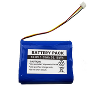 Batterie au lithium-ion 7.4V 11.1V 14.8V avec cellule cylindrique ou pochette de dimension personnalisée fabriquée
