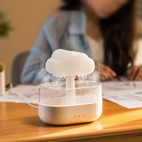Humidificateur diffuseur d'arôme goutte de pluie personnalisé chambre vente directe air huile essentielle ultrasons pluie nuage champignon