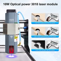 Module laser de gravure LASER TREE 80W, puissance optique 10W, diode, kit de tête laser CNC pour machine de gravure et de découpe CNC 3018, routeur
