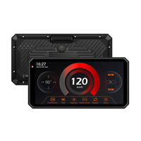 Nouveau CarPlay Moto sans fil Carplay écran 5 pouces caméras étanches moto DVR deux capteur de pression des pneus TPMS moteur BSD GPS