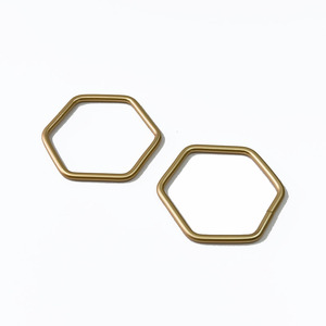 Anillos hexagonales galvanizados al por mayor