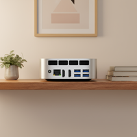 Sihovision AMD R9 8945HS Mini PC 8 Core 5.0GHz Radeon 780M HD Display WiFi6 2.5G LAN PC Berkinerja Tinggi