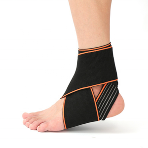Soporte de <span class=keywords><strong>Tobillo</strong></span> Elástico de Nylon con Tejido 3D, Protección Integral <span class=keywords><strong>para</strong></span> Recuperación de Lesiones por Correr y Trotar, Unisex - Product Image 5