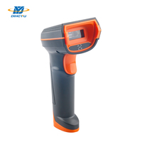 Lecteur de codes-barres portable filaire DY SCAN 1D/2D IP54 USB RS232 multi-OS avec capteur CMOS (noir)