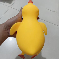 Canard géant en caoutchouc jaune, jouet sensoriel anti-stress à presser pour enfants et adultes, cadeau unisexe pour soulager le stress, vente chaude