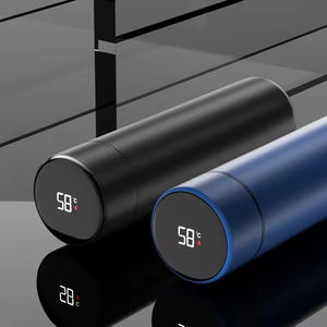 Termo de Acero Inoxidable de 500 ml con Pantalla LED de Temperatura, Botella de Agua Inteligente para Camping, Ecológica, con Aislamiento Térmico de 24 Horas - Product Image 2