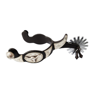 דורבן קאובוי עתיק, דורבן מערבי, גודל גבר, ברזל, רצועה 3/4 אינץ' ושוק 2-1/4 אינץ', דגם SP5106 - Product Image 2