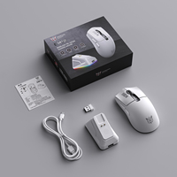 Ratón Inalámbrico para Juegos ONIKUMA DM10 OEM, Tri-Modo, 12000 DPI, 1000Hz, RGB, Base de Carga, Pantalla Inteligente, Logotipo Personalizado para Marcas de Juegos