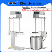 SPALL 2025 mélangeur de shampooing liquide le plus populaire 100L 200L chariot Type SUS304 mélangeur de savon électrique pour machines chimiques