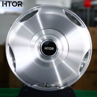 Jantes en aluminium forgé concaves HTOR 22x9.5 24x10 5x112 5x120, finition argent brossé, pour Rolls Royce Spectre Ghost Velar