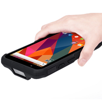 Q66 6 pouces 4G LTE Android 9.0 OS 8 Core Handheld PDA NFC Tablet avec 1D/2D Honeywell Barcode Scanner Robuste Stocké